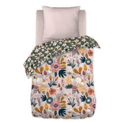 Linge De Lit Enfant|Linge De Lit Enfant|L'EFFET PAPILLON Couette imprimée enfant (140 x 200 cm) Champetre Multicolore