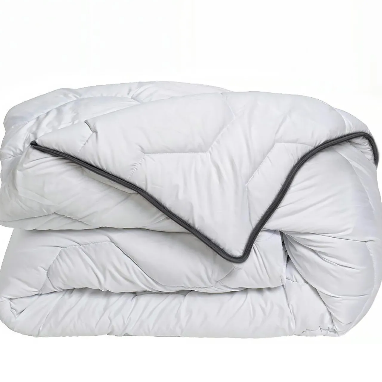 Couette, Oreiller, Traversin|EMINZA Couette très chaude enveloppe percale de coton (240 x 220 cm) Galaxie he Blanc