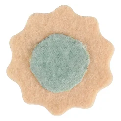 Objet Déco Enfant|OSTARIA Couronne d'anniversaire enfant coton (40 cm) Roi e Vert