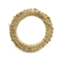 Couronne De Noël|KAEMINGK Couronne de Noël en paille (D30 cm) à décorer Naturel