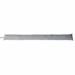 Coussin Bas, Bloc Porte|ENJOY HOME Coussin bas de porte coton recyclé (80 x 8 cm) Dune Gris clair