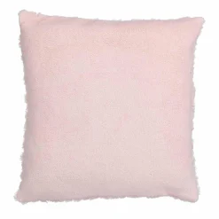 Coussin Et Housse|ATMOSPHERA Coussin carré (45 x 45 cm) Bouclée Rose Rose poudré