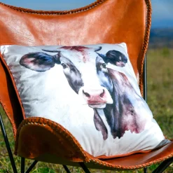 Coussin Et Housse|STOF Coussin carré (50 x 50 cm) Fernande brun Marron