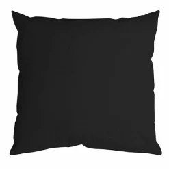 Coussin Et Housse|LOVELY CASA Coussin carré (40 x 40 cm) Nelson Noir