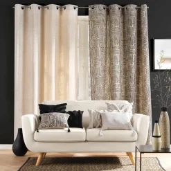 Coussin Et Housse|DOUCEUR D'INTERIEUR Coussin carré (40 x 40 cm) Zita Noir