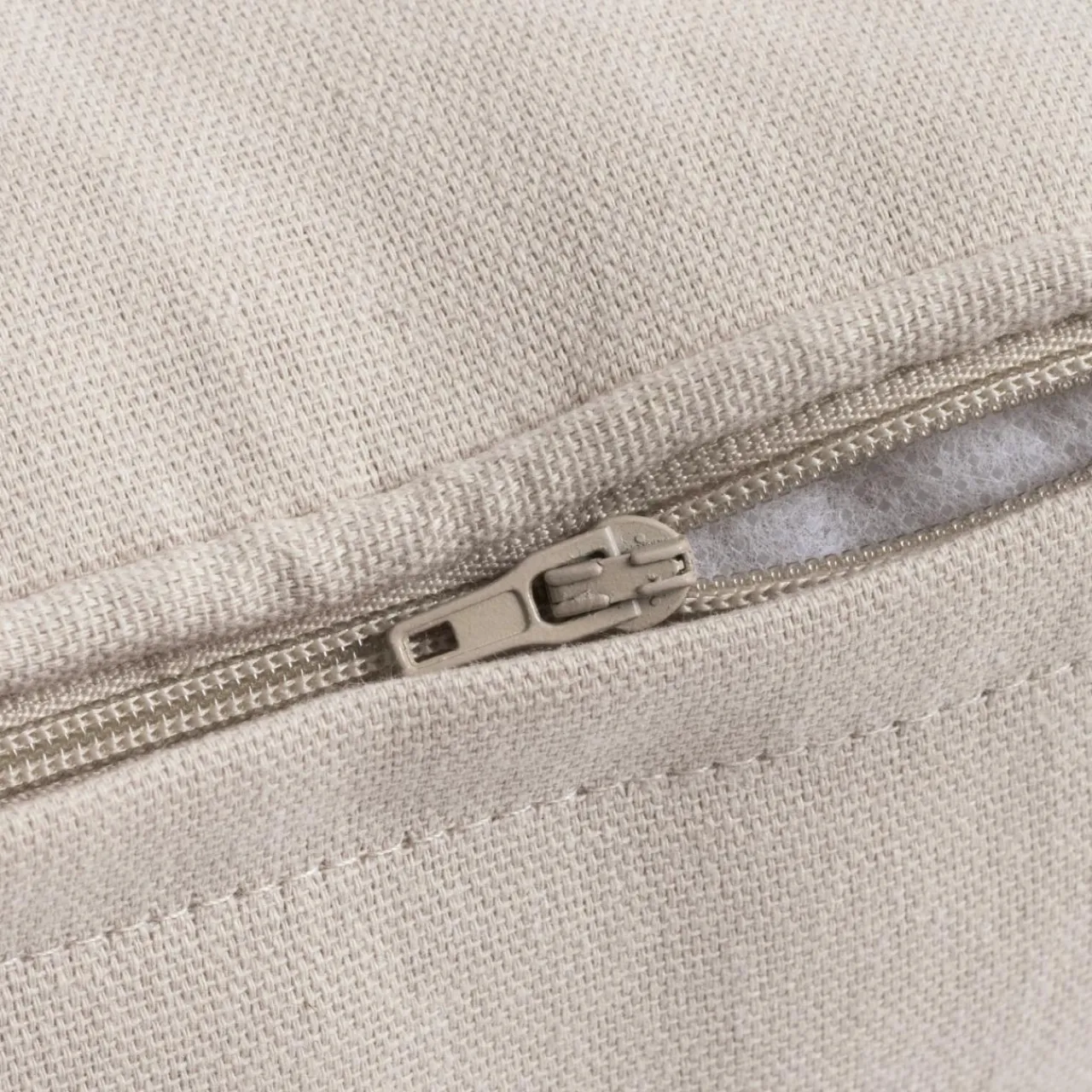 Coussin Et Housse|EMINZA Coussin carré coton (40 x 40 cm) Pixel Beige