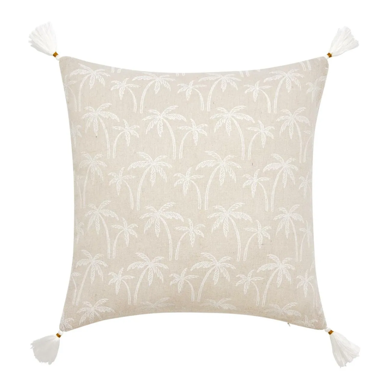 Coussin Et Housse|douceur d'intu017drieur Coussin carré coton (45 x 45 cm) Saharis Beige