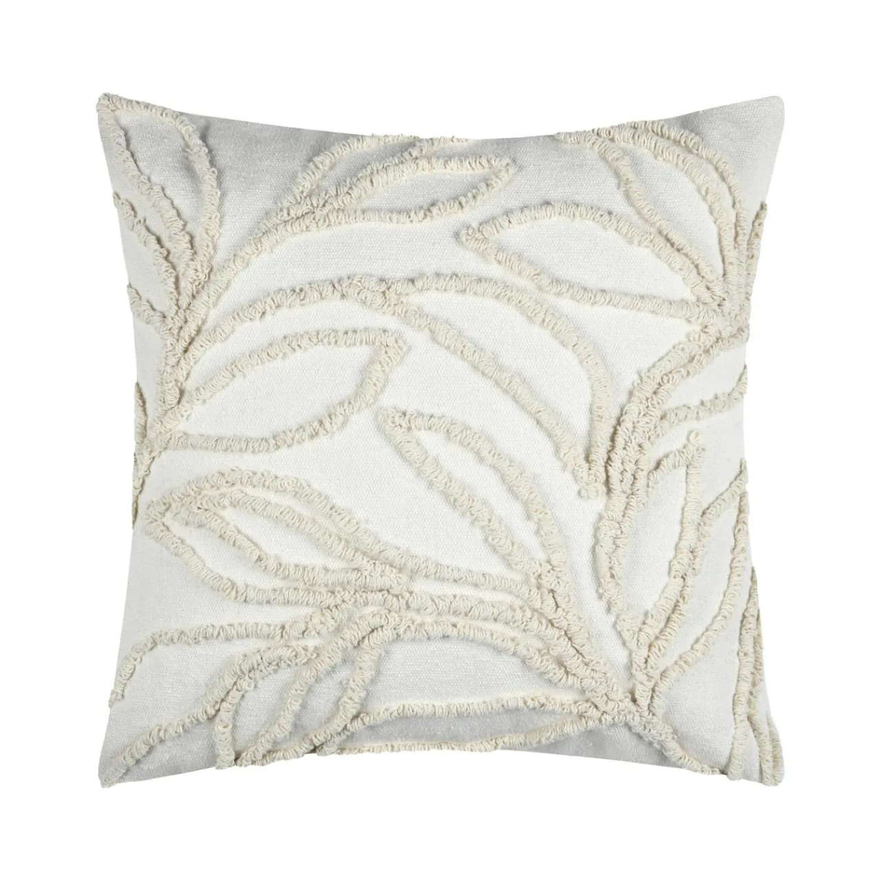 Coussin Et Housse|STOF Coussin carré coton (40 x 40 cm) Hemera Beige Naturel