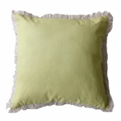Coussin Et Housse|ENJOY HOME Coussin carré coton (40 x 40 cm) Herbier uni Vert tilleul