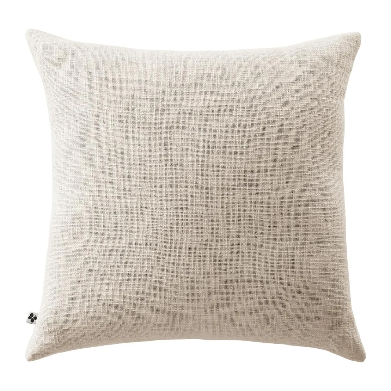 Coussin Et Housse|L'EFFET PAPILLON Coussin carré coton (60 x 60 cm) Sixtine Beige