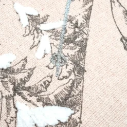 Coussin Et Housse|STOF Coussin carré coton (45 x 45 cm) Villard Gris