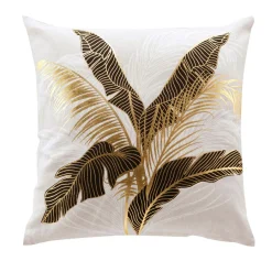 Coussin Et Housse|DOUCEUR D'INTERIEUR Coussin carré coton (45 x 45 cm) Aileen Ecru