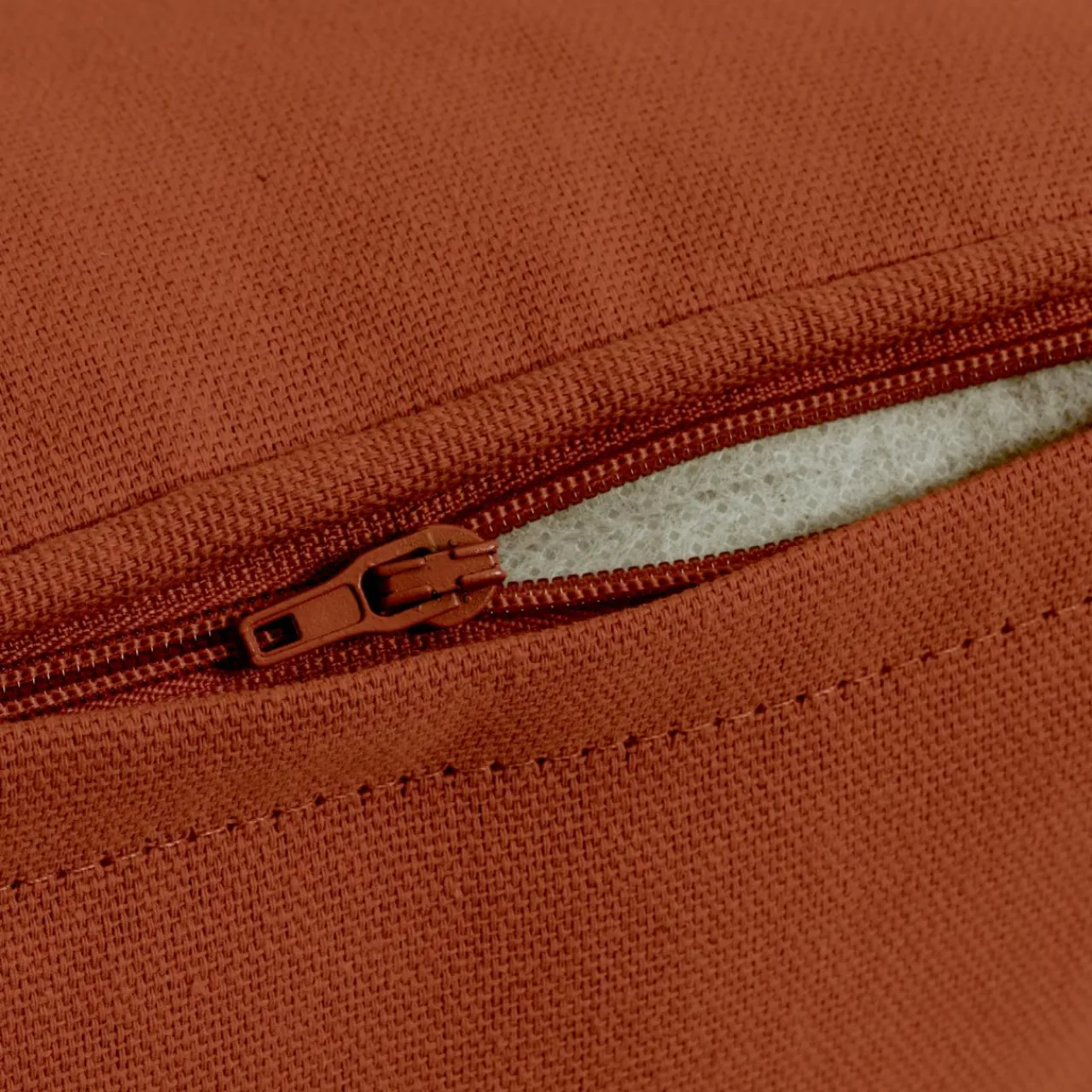 Coussin Et Housse|EMINZA Coussin carré coton (60 x 60 cm) Pixel Terracotta