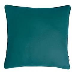 Coussin Et Housse|EMINZA Coussin carré coton (60 x 60 cm) Pixel Bleu canard