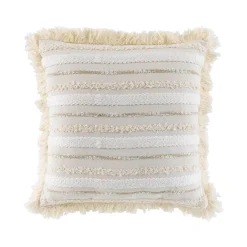Coussin Et Housse|douceur d'intu017drieur Coussin carré coton (40 x 40 cm) Atlas Beige