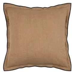 Coussin Et Housse|STOF Coussin carré coton (45 x 45 cm) Helios Camel