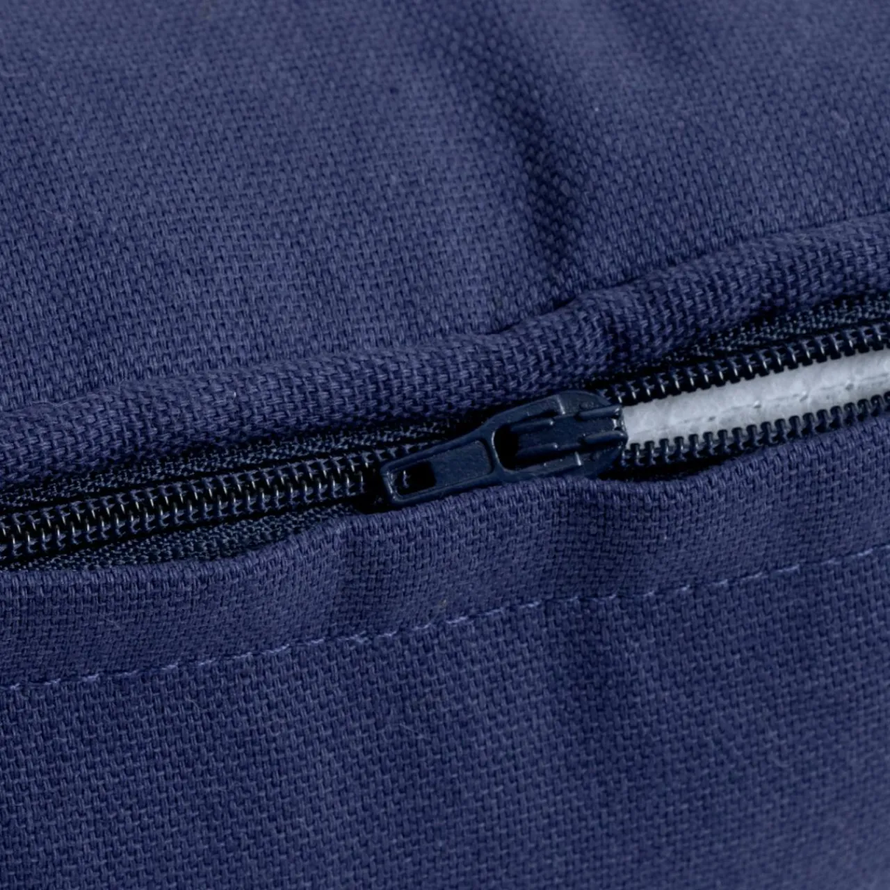 Coussin Et Housse|EMINZA Coussin carré coton (60 x 60 cm) Pixel Bleu marine