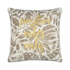 Coussin Et Housse|STOF Coussin carré coton (40 x 40 cm) Hemera Taupe