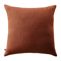 Coussin Et Housse|L'EFFET PAPILLON Coussin carré coton (60 x 60 cm) Sixtine Terracotta