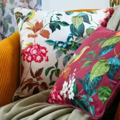 Coussin Et Housse|STOF Coussin carré coton (45 x 45 cm) Emmy Ecru