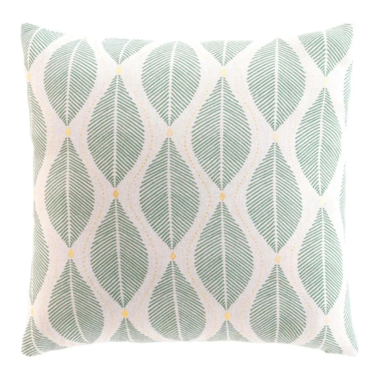 Coussin Et Housse|douceur d'intu017drieur Coussin carré coton (45 x 45 cm) Maho sauge Vert