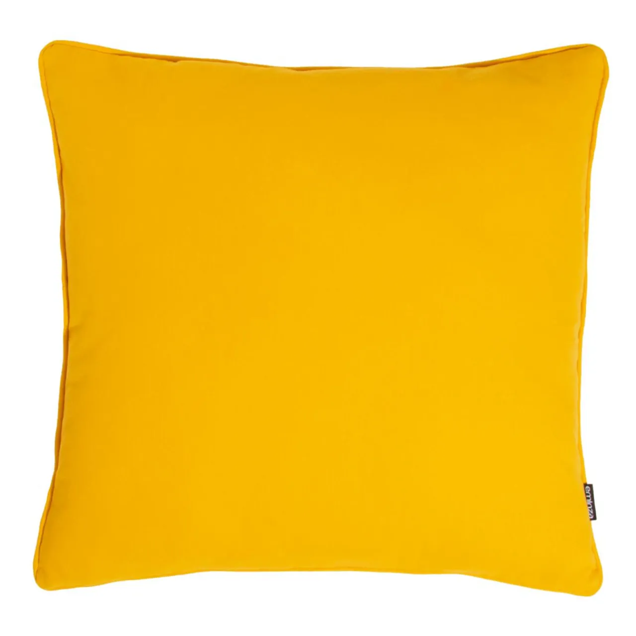 Coussin Et Housse|EMINZA Coussin carré coton (60 x 60 cm) Pixel Jaune moutarde