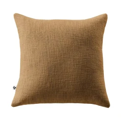 Coussin Et Housse|L'EFFET PAPILLON Coussin carré coton (45 x 45 cm) Sixtine Camel