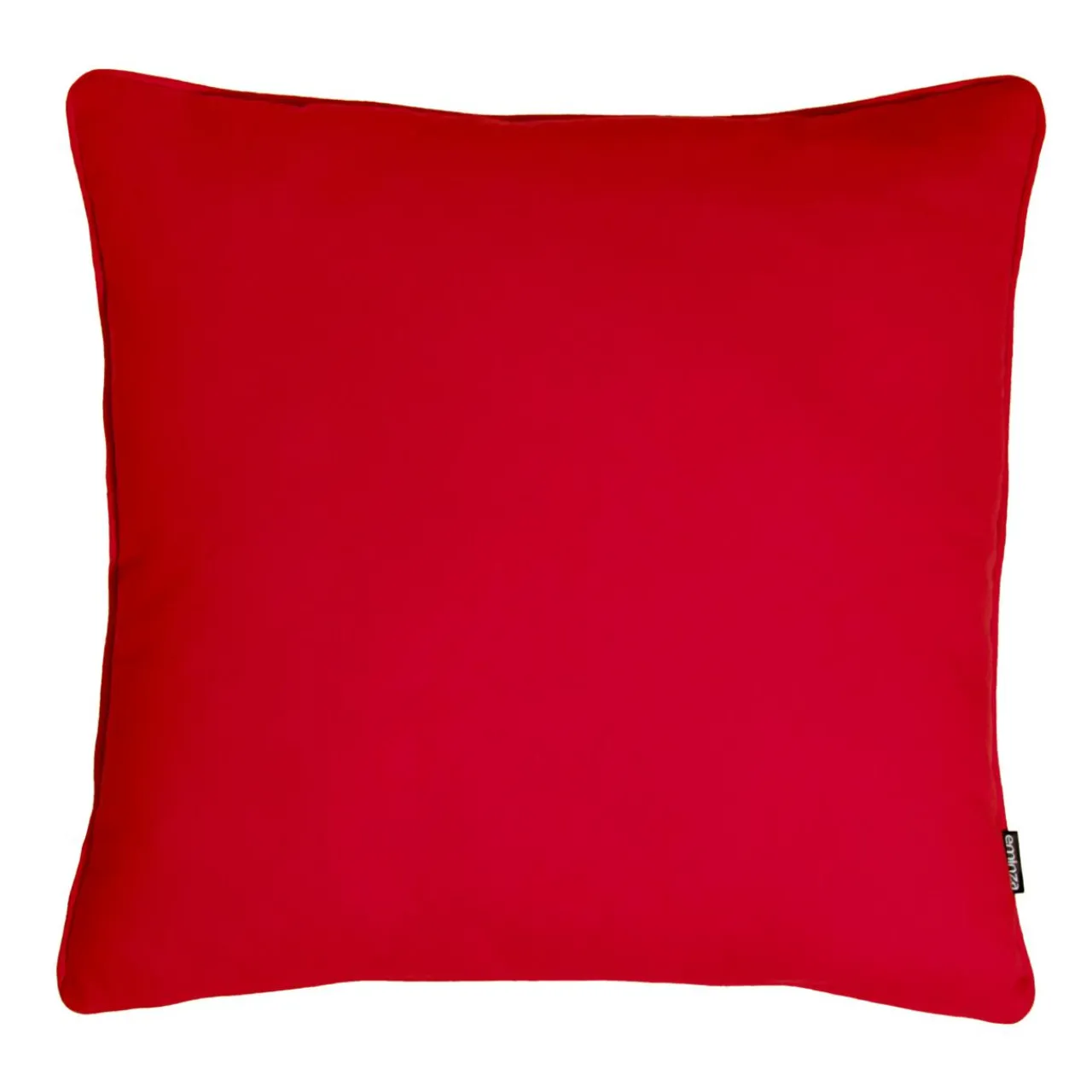 Coussin Et Housse|EMINZA Coussin carré coton (60 x 60 cm) Pixel Rouge