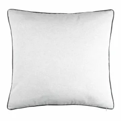 Coussin Et Housse|LOVELY CASA Coussin carré coton (50 x 50 cm) Meribel Gris