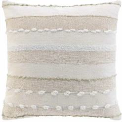 Coussin Et Housse|douceur d'intu017drieur Coussin carré coton tissé (60 x 60 cm) Santos Beige