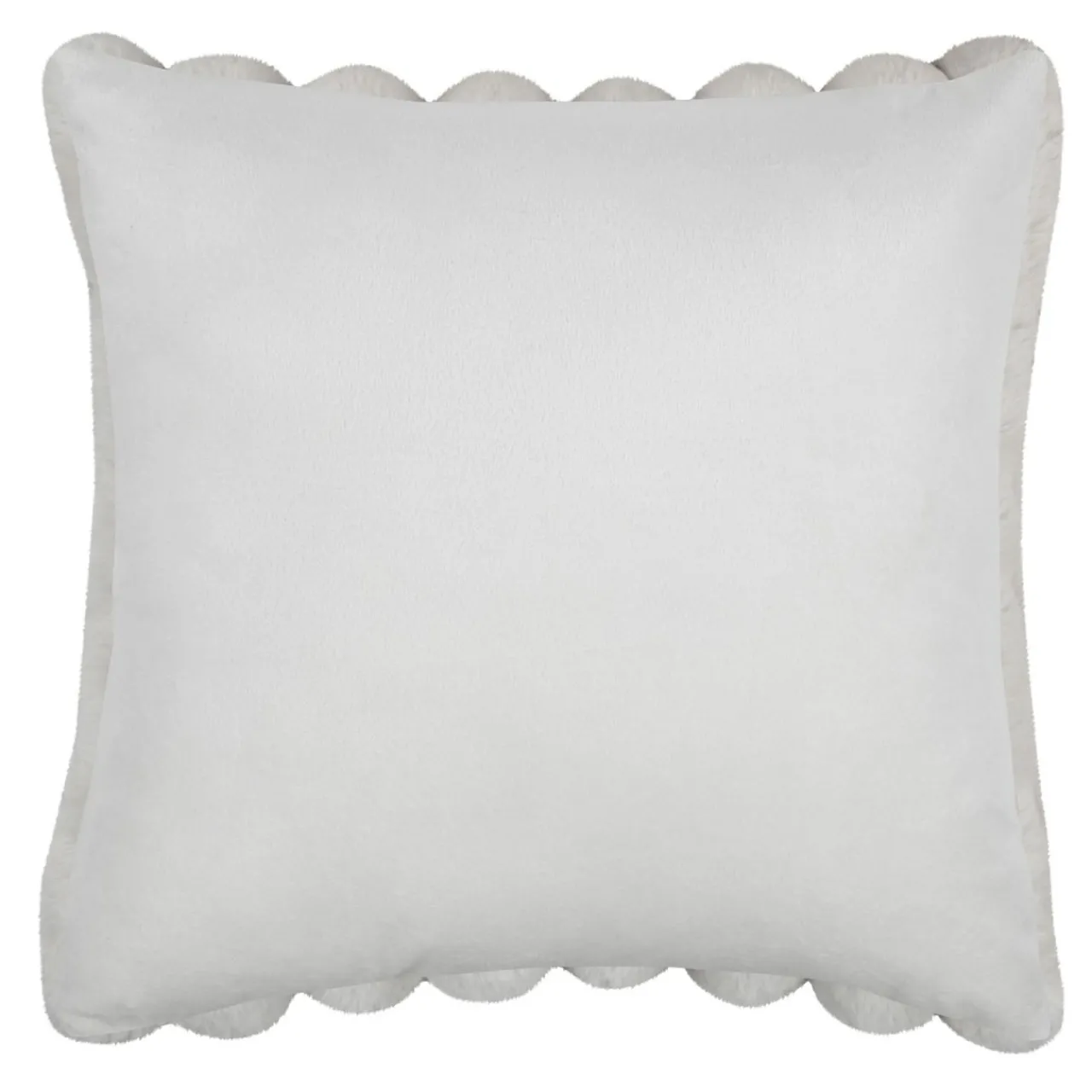 Coussin Et Housse|STOF Coussin carré fausse fourrure (45 x 45 cm) Polary Beige
