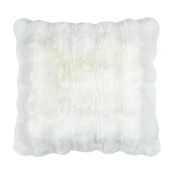 Coussin Et Housse|STOF Coussin carré fausse fourrure (45 x 45 cm) Nebraska Ecru
