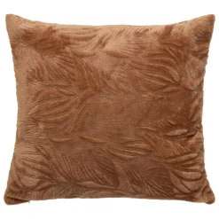 Coussin Et Housse|Atmosphera, cru017dateur d'intu017drieur Coussin carré flanelle (40 x 40 cm) Ryo Marron