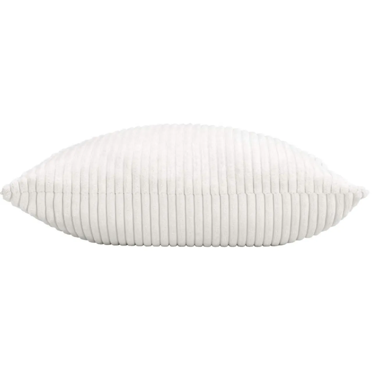 Coussin Et Housse|douceur d'intu017drieur Coussin carré flanelle relief (45 x 45 cm) Nils Blanc