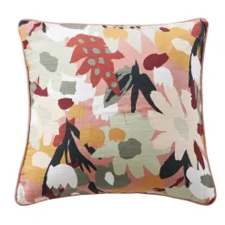 Coussin Et Housse|EMINZA Coussin carré gaze de coton (45 x 45 cm) Azel Multicolore