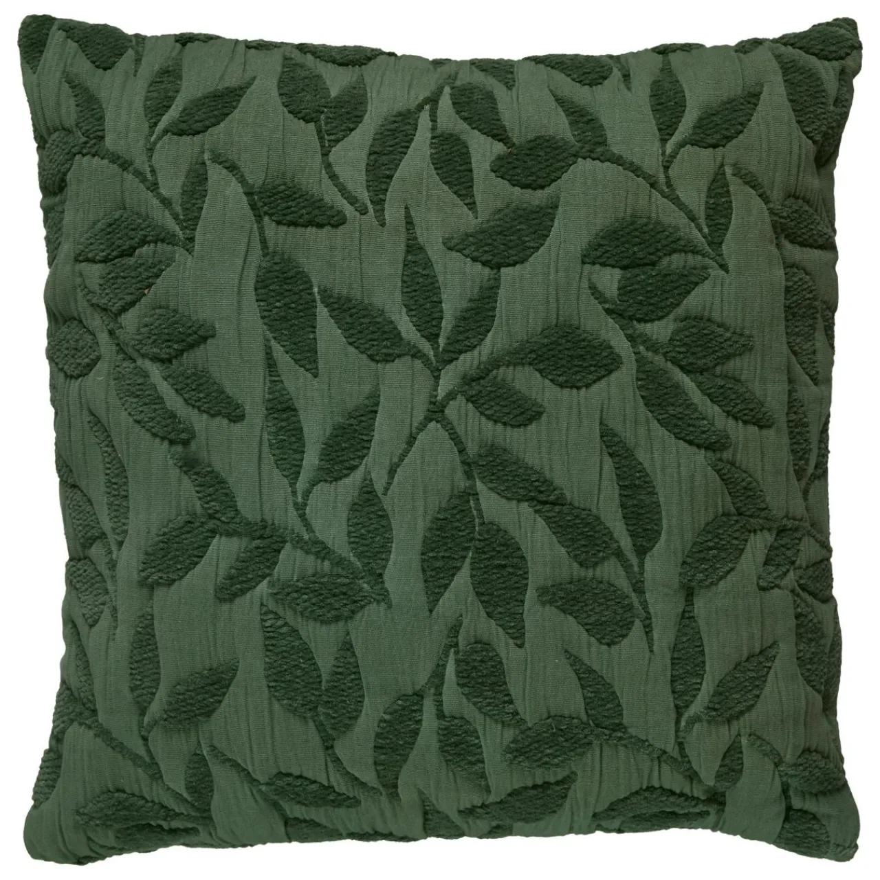 Coussin Et Housse|Atmosphera, cru017dateur d'intu017drieur Coussin carré gaze de coton (50 x 50 cm) Letho Vert tilleul