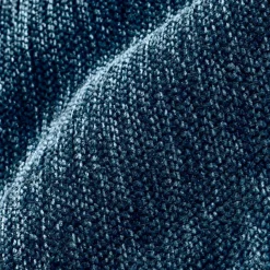 Coussin Et Housse|EMINZA Coussin carré tissé (45 x 45 cm) Magnus Bleu nuit