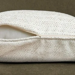 Coussin Et Housse|EMINZA Coussin carré tissé (50 x 50 cm) Oscar Ivoire