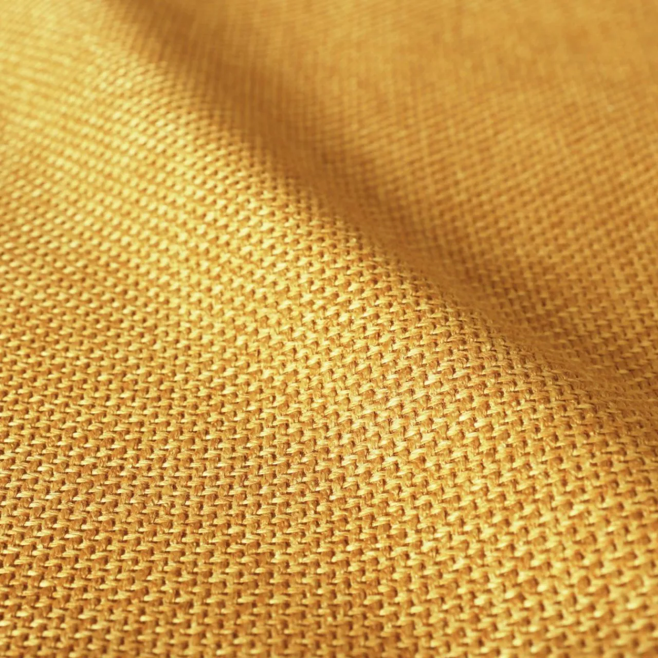 Coussin Et Housse|EMINZA Coussin carré tissé (45 x 45 cm) Alba Jaune moutarde