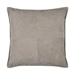Coussin Et Housse|STOF Coussin carré velours (45 x 45 cm) Dandy Taupe