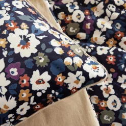 Coussin Et Housse|EMINZA Coussin carré velours (50 x 50 cm) Dolores Bleu