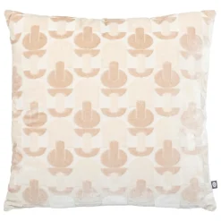 Coussin Et Housse|Atmosphera, cru017dateur d'intu017drieur Coussin carré velours (40 x 40 cm) Luna Ecru