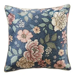 Coussin Et Housse|EMINZA Coussin carré velours (50 x 50 cm) Dolores Rose