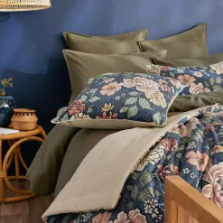 Coussin Et Housse|EMINZA Coussin carré velours (50 x 50 cm) Dolores Rose