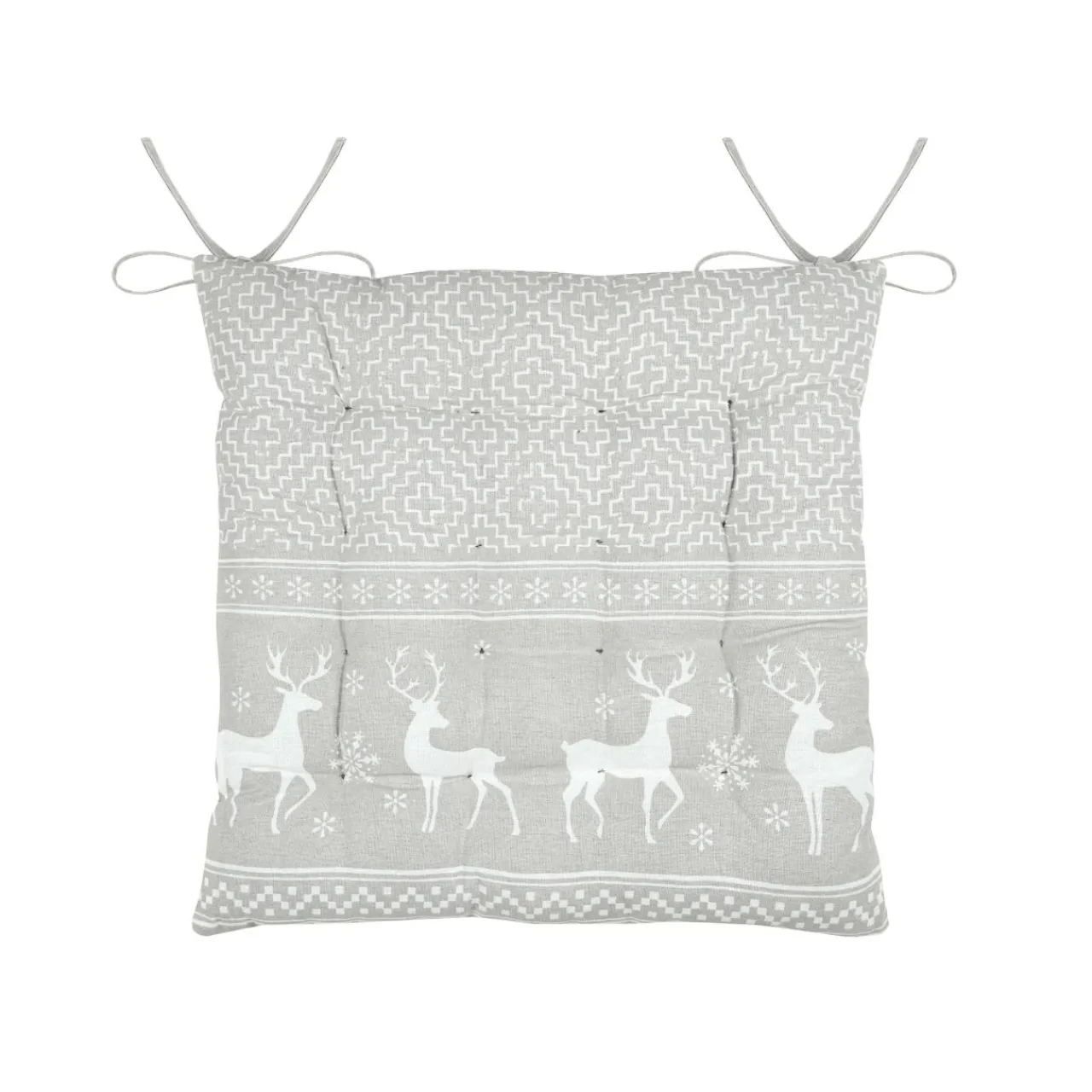 Galette De Chaise|STOF Coussin de chaise carré coton (40 x 40 cm) Arbin Beige