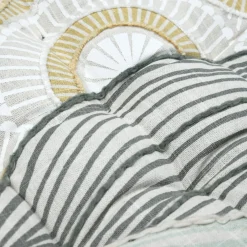 Galette De Chaise|STOF Coussin de chaise carré coton (38 x 38 cm) Yuki Beige