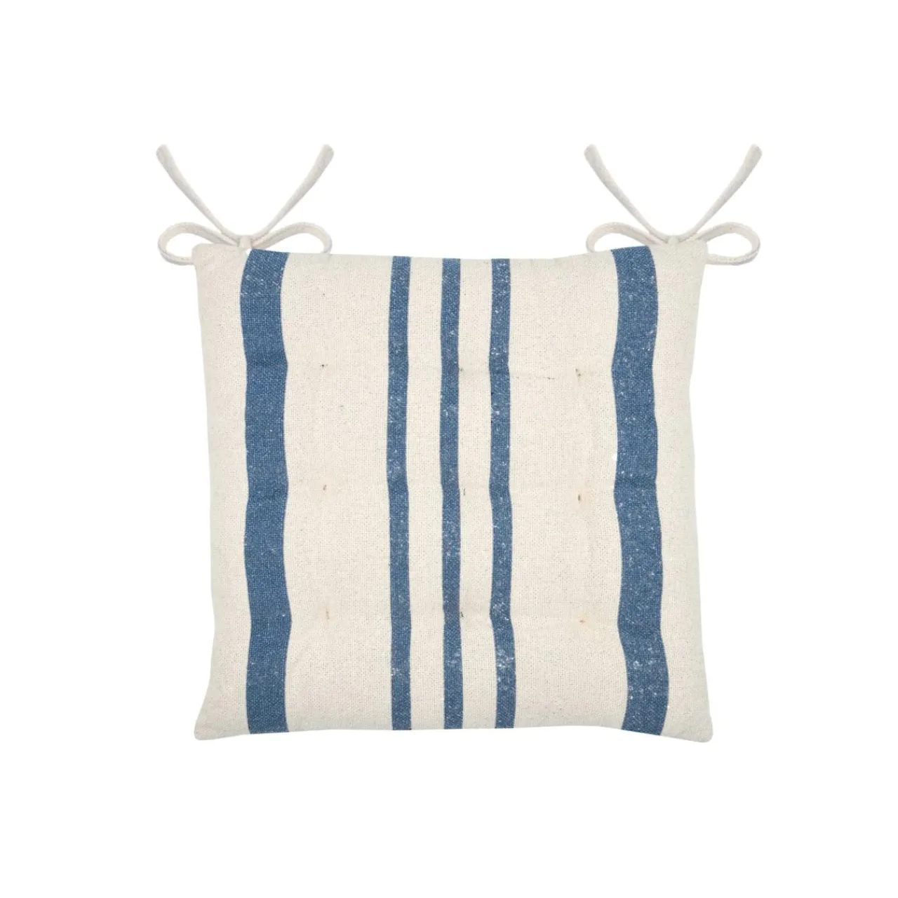 Coussin Chaise Et Fauteuil|EMINZA Coussin de chaise extérieur carré (38 x 38 cm) Nautira Bleu marine
