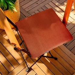 Coussin Chaise Et Fauteuil|Accessoires Et Coussins|EMINZA Coussin de chaise extérieur carré (40 x 40 cm) Sunset Terracotta