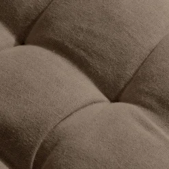 Galette De Chaise|EMINZA Coussin de chaise rond coton (40 cm) Pixel Taupe