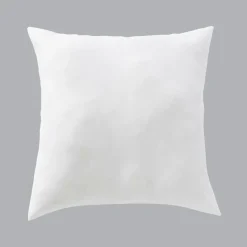 Coussin Et Housse|L'EFFET PAPILLON Coussin de garnissage carré microfibre (45 x 45 cm) Aéris Blanc